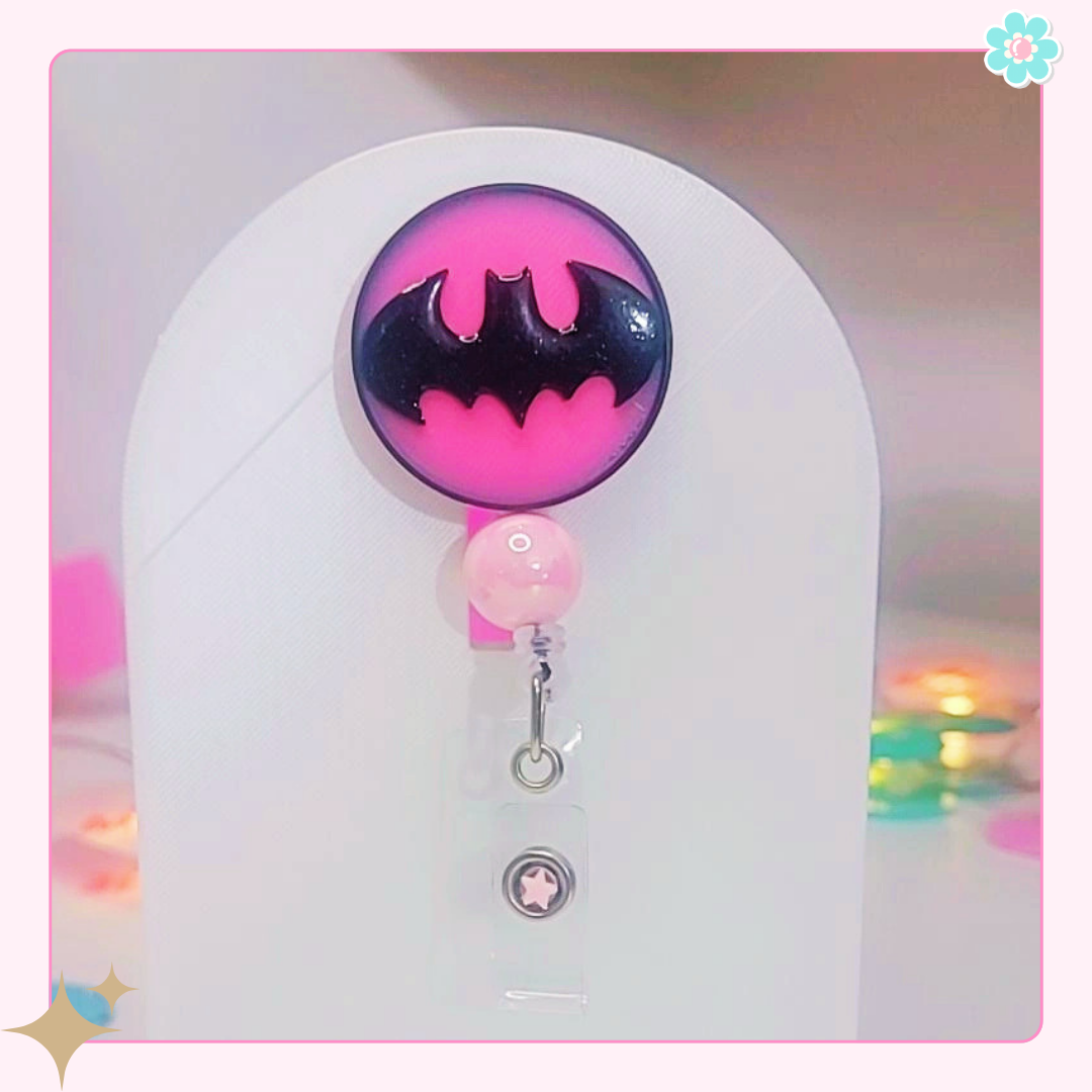 Midnight Pink Bat Icon