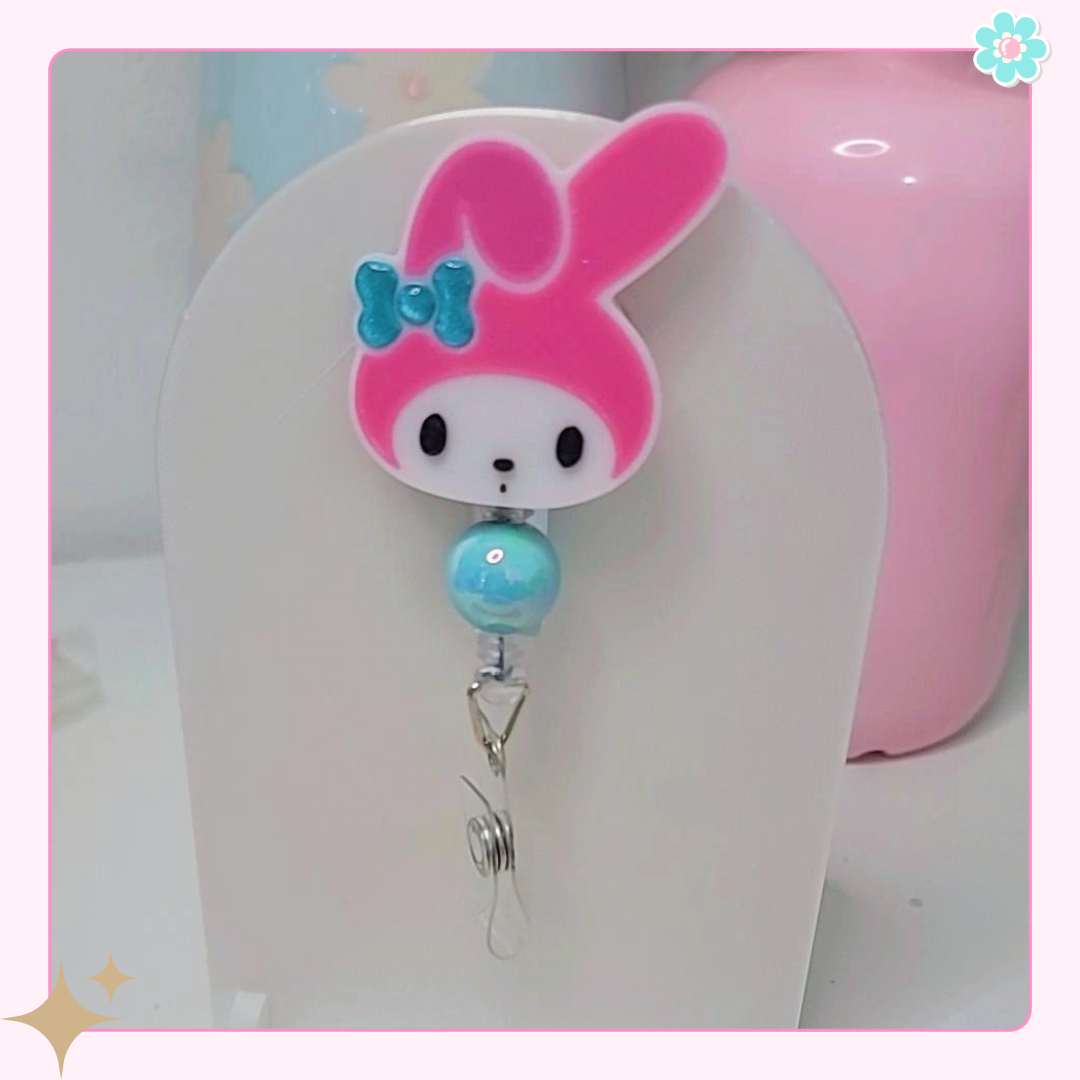 Sweet Pink Hood Bunny