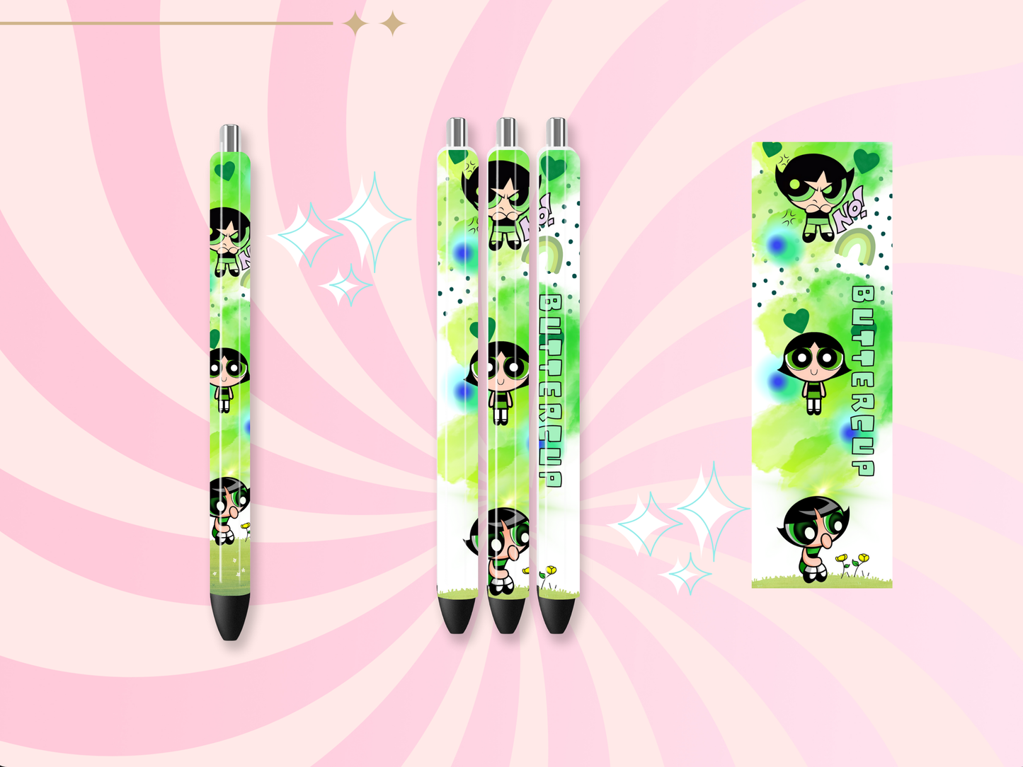 Buttercup Resin Pen
