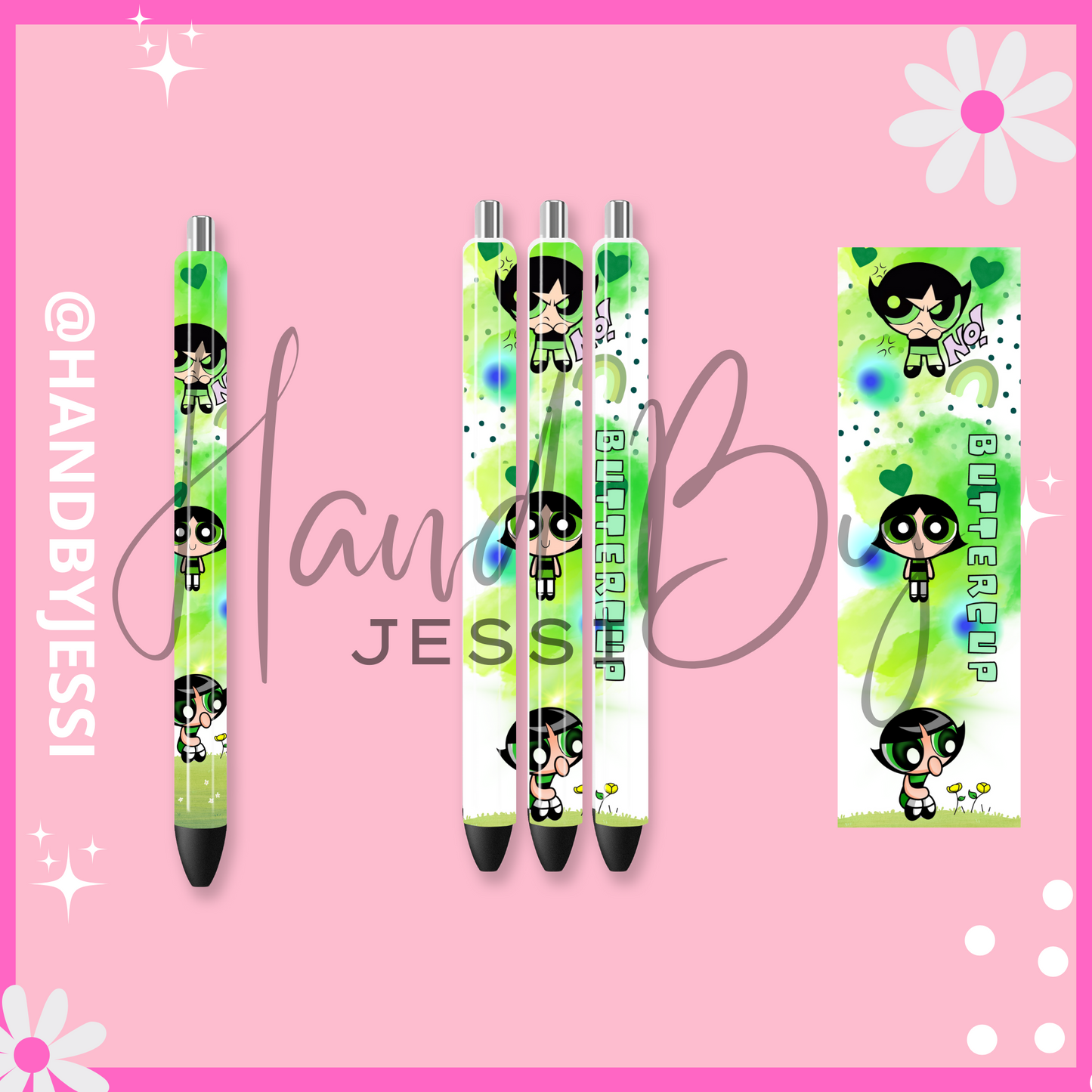 BUTTERCUP RESIN PEN