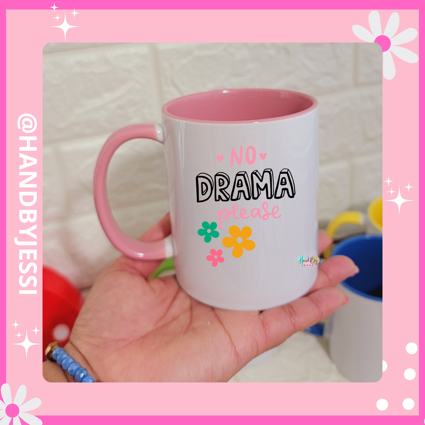 NO DRAMA COFFEE MUG