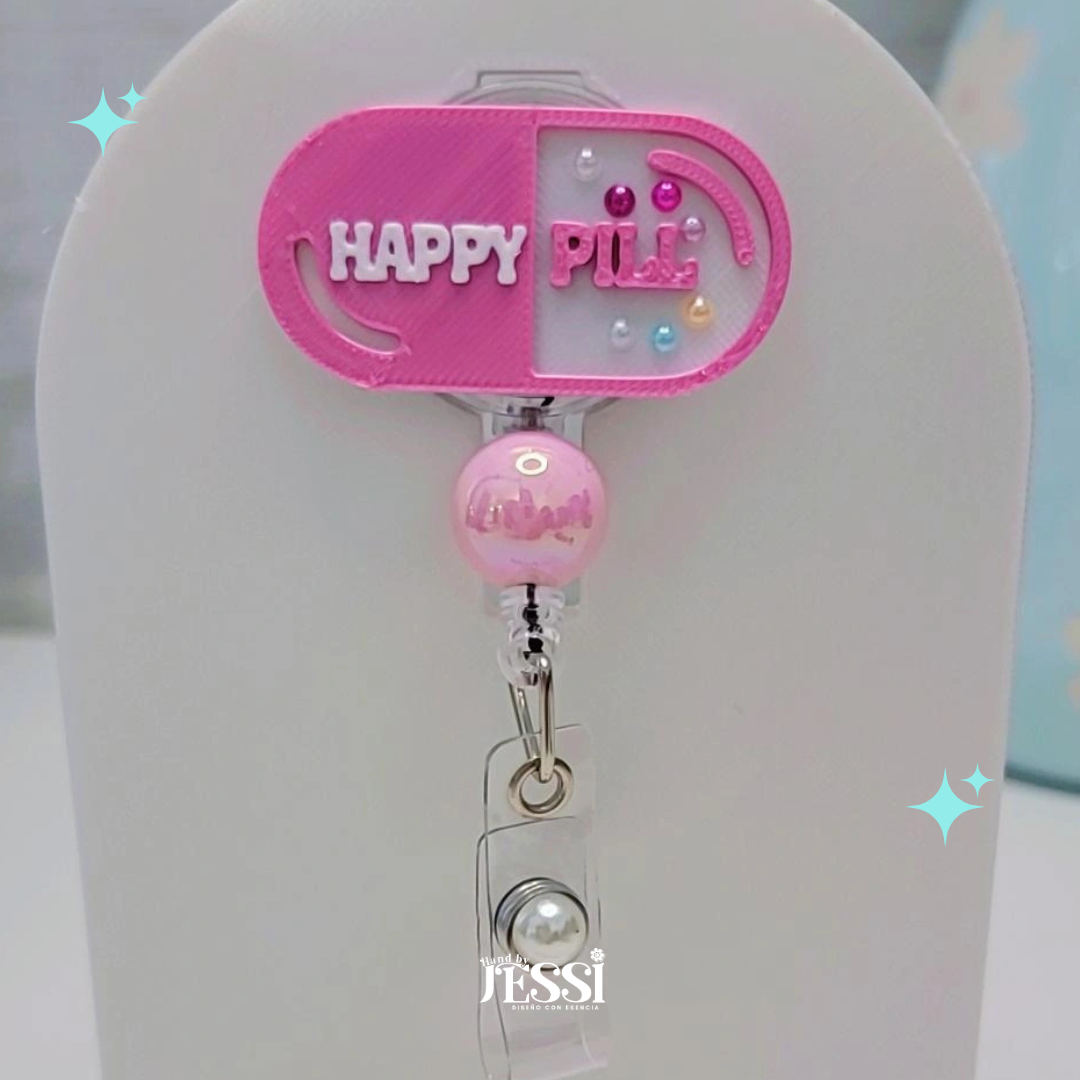 HAPPY PILLS BADGE REEL