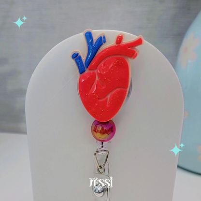 ANATHOMY HEART BADGE REEL