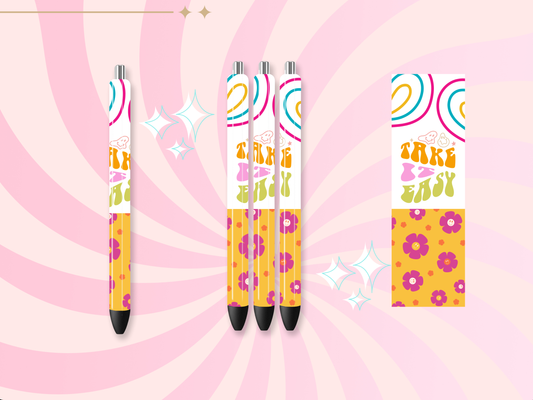 Take it easy resin pen