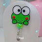 CUTE FROG BADGE REEL