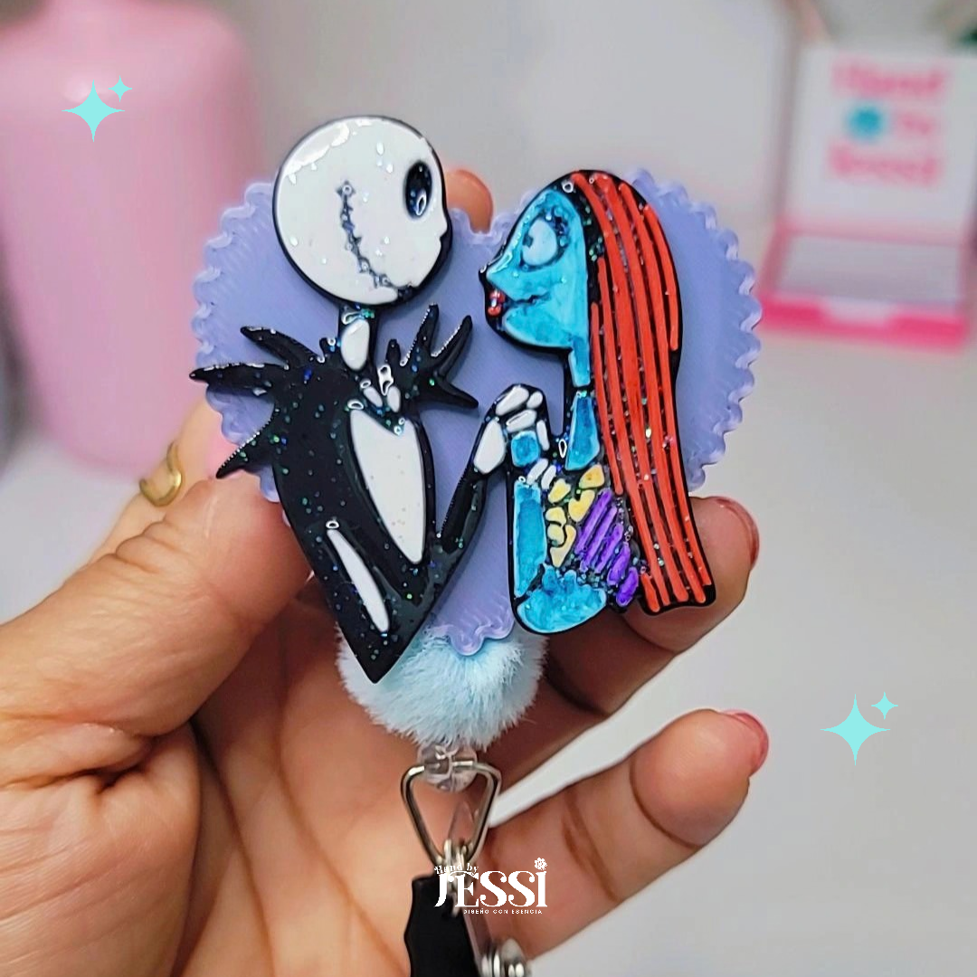 SKELETON & RAG DOLL BADGE REEL