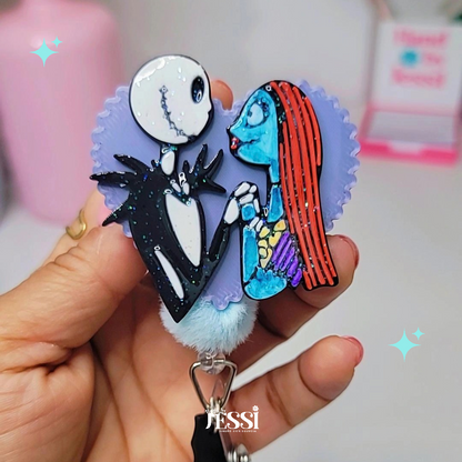 SKELETON & RAG DOLL BADGE REEL