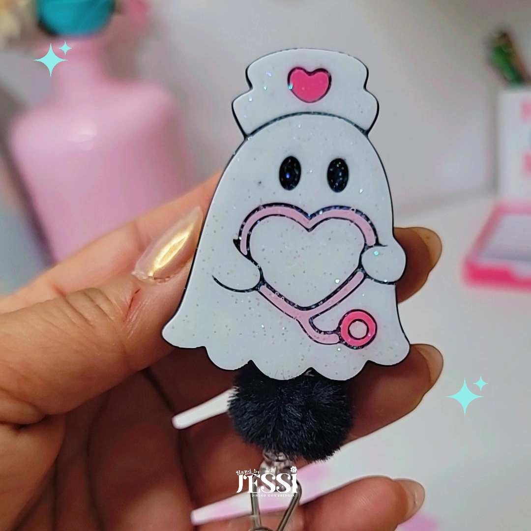 GHOST NURSE BADGE REEL