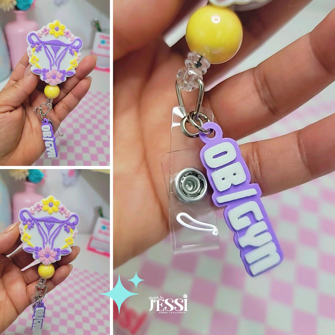 BADGE REEL ÚTERO / OB GYN