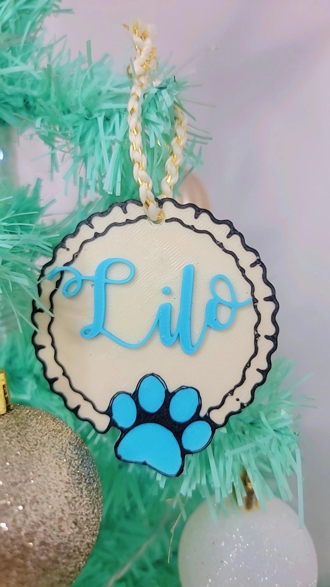 Peludito ornament