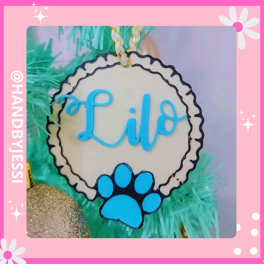Peludito ornament